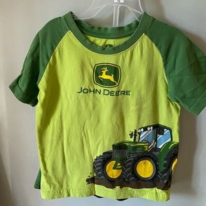 John Deere tshirt and short set
